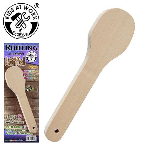 Abenteuer Corvus Holzrohling Löffel