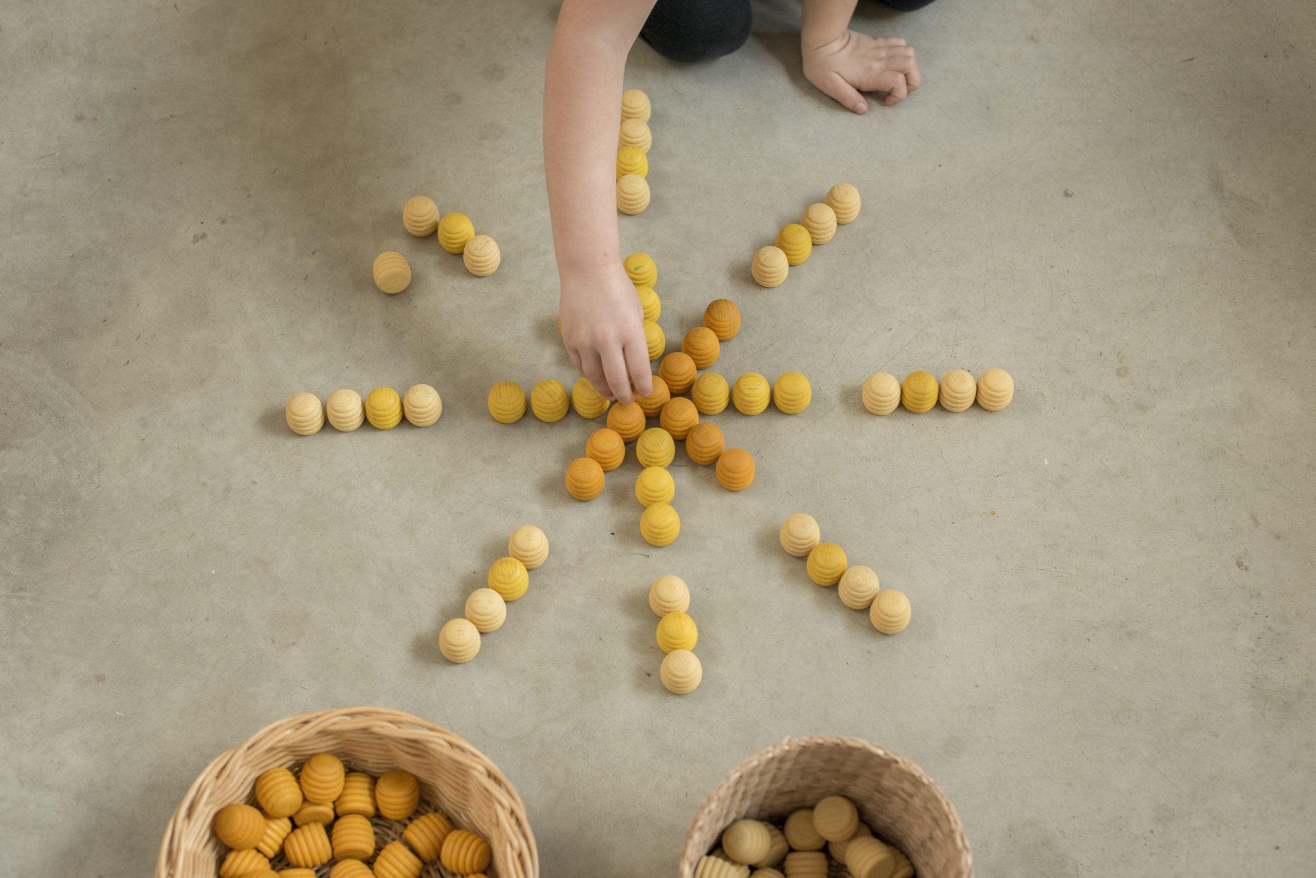 Open-ended Play Grapat Mandala - Honeycomb (Waben)