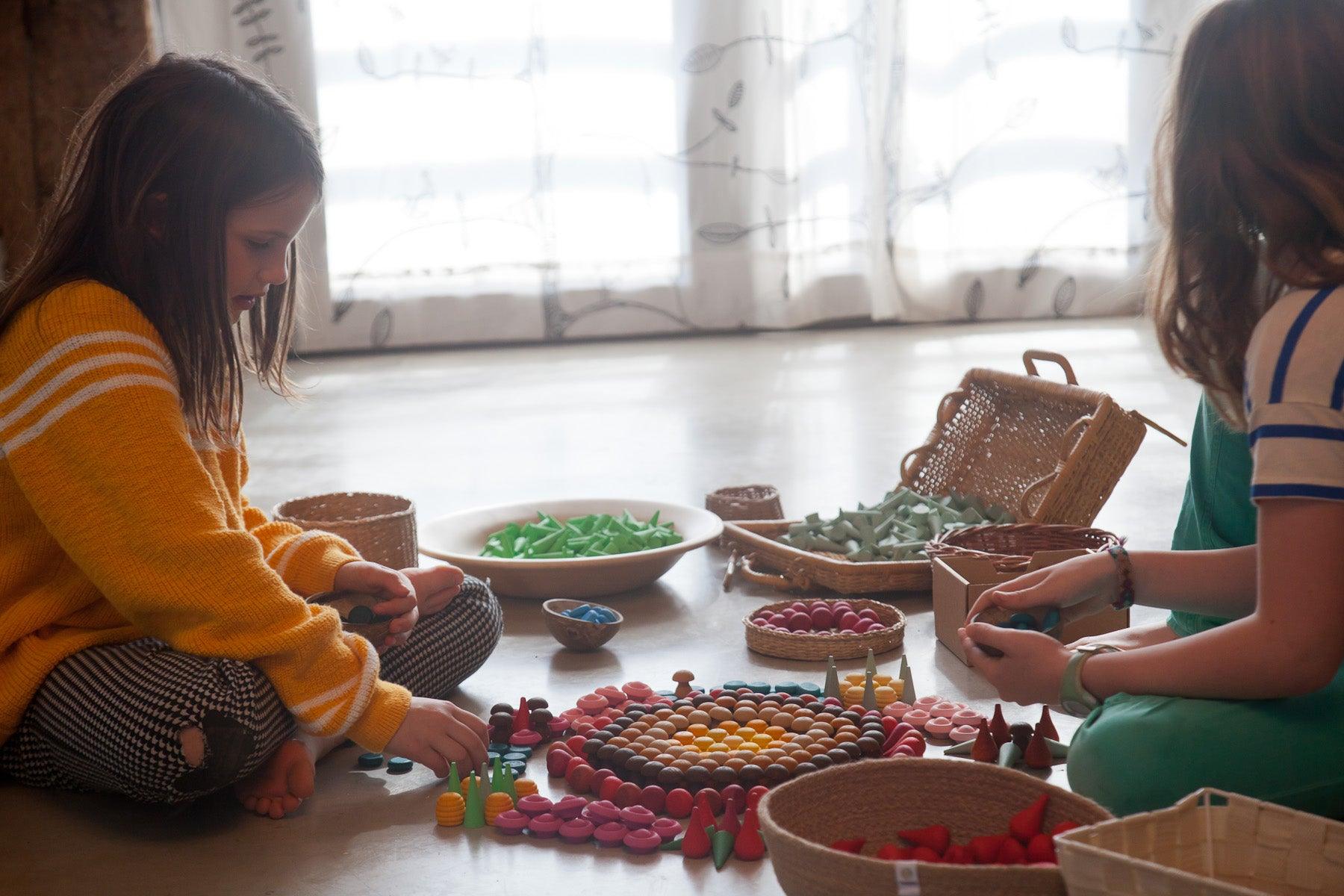 Open-ended Play Grapat Mandala - Flower (Blume)