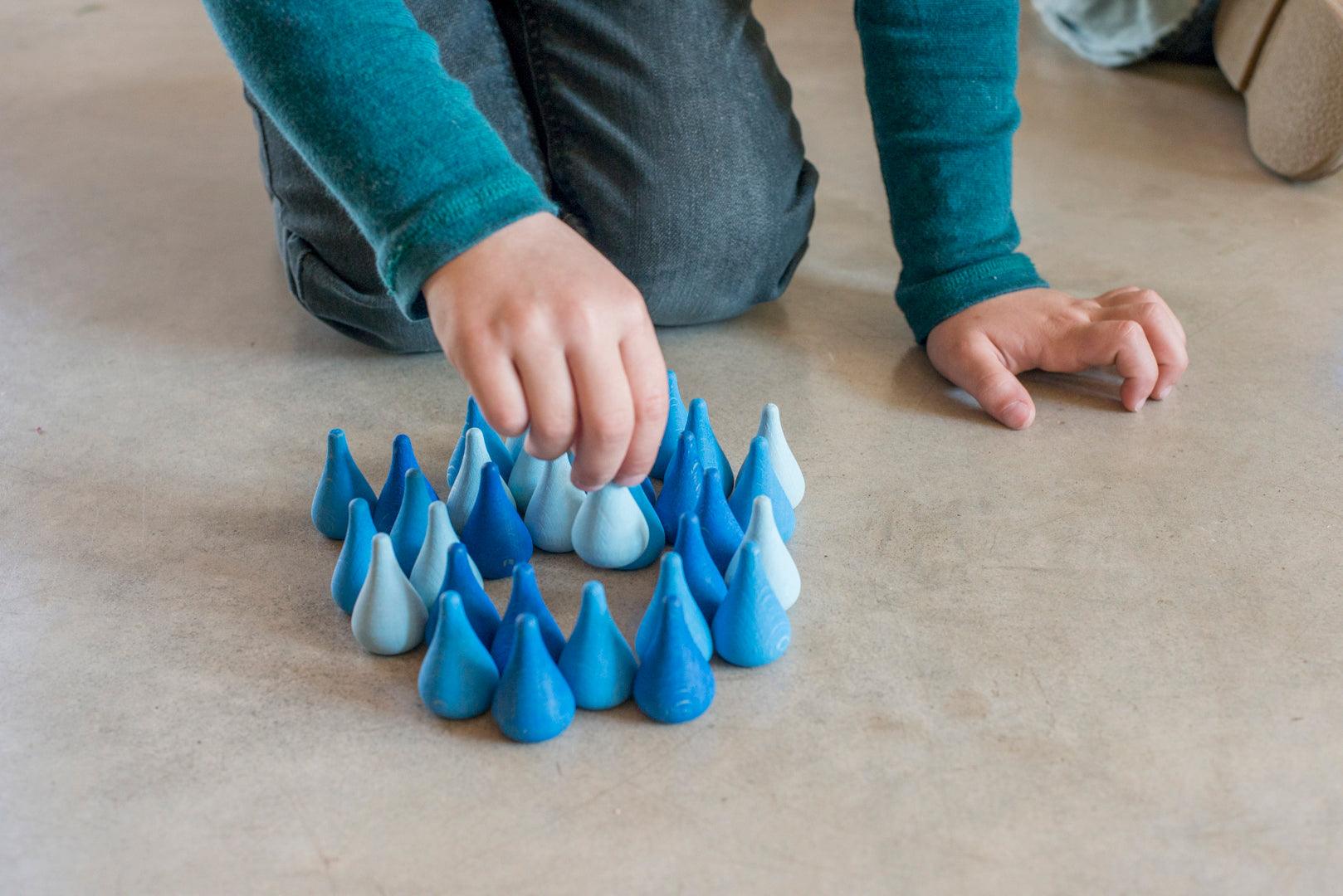 Open-ended Play Grapat Mandala - Raindrop (Regentropfen)