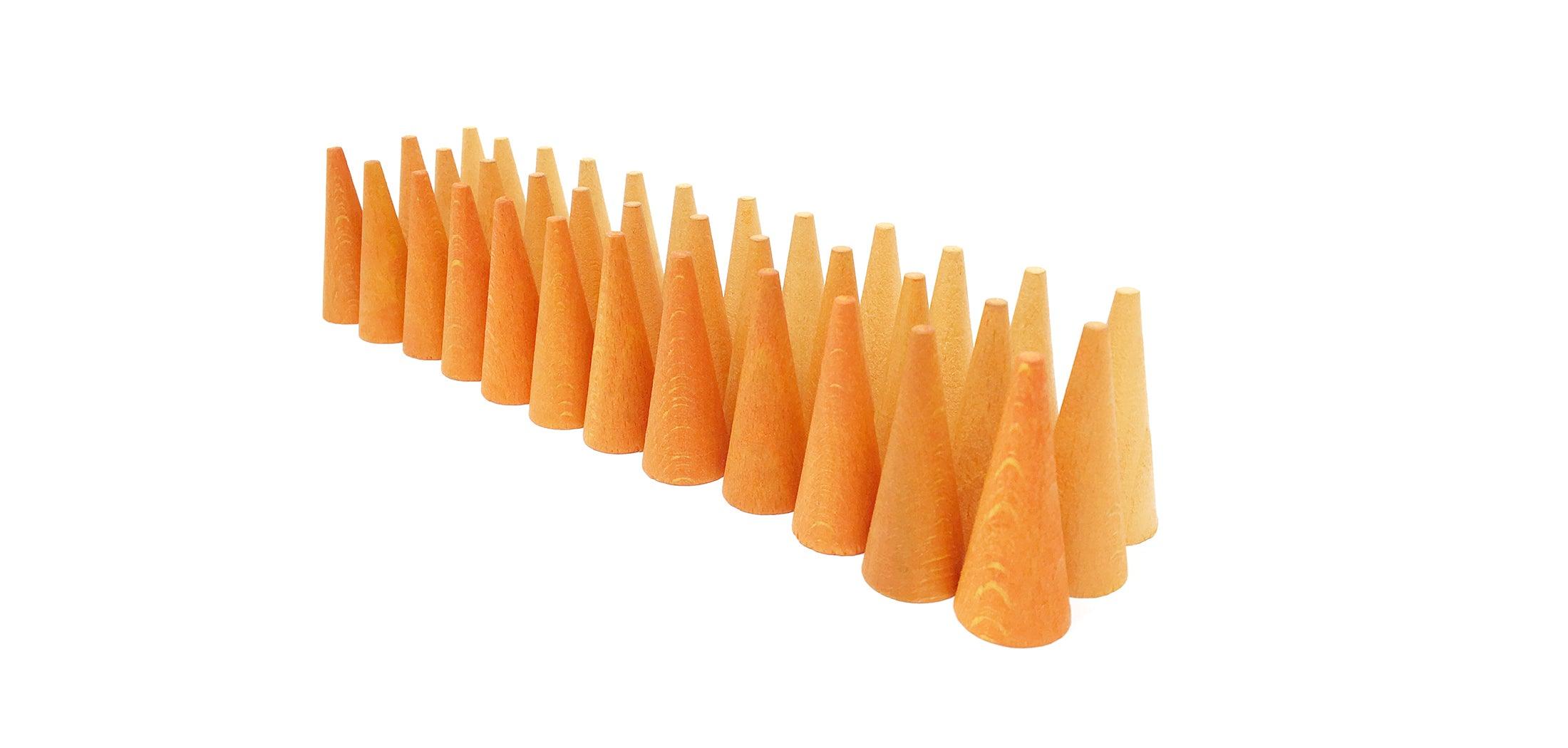 Open-ended Play Grapat Mandala - Orange Cone (Kegel)