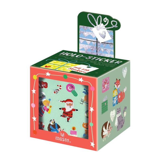 Sonstiges Moses Verlag Sticker von der Rolle Weihnachtsfreunde