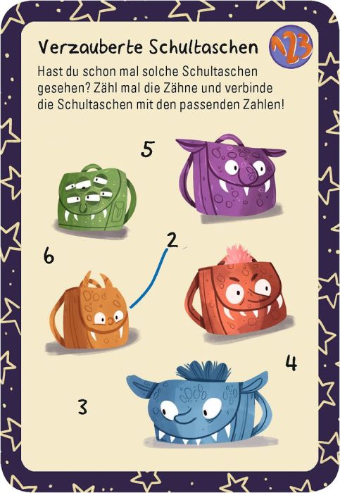 Moses 50 Karten / Pocket Quiz Moses Verlag 50 magische Rätsel für den Schulstart