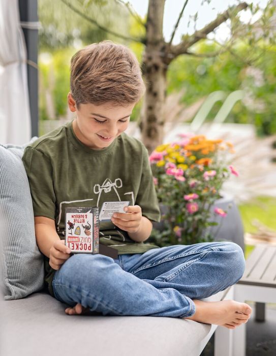 Rätselspiel Moses Verlag Pocket Quiz junior Ritter und Burgen