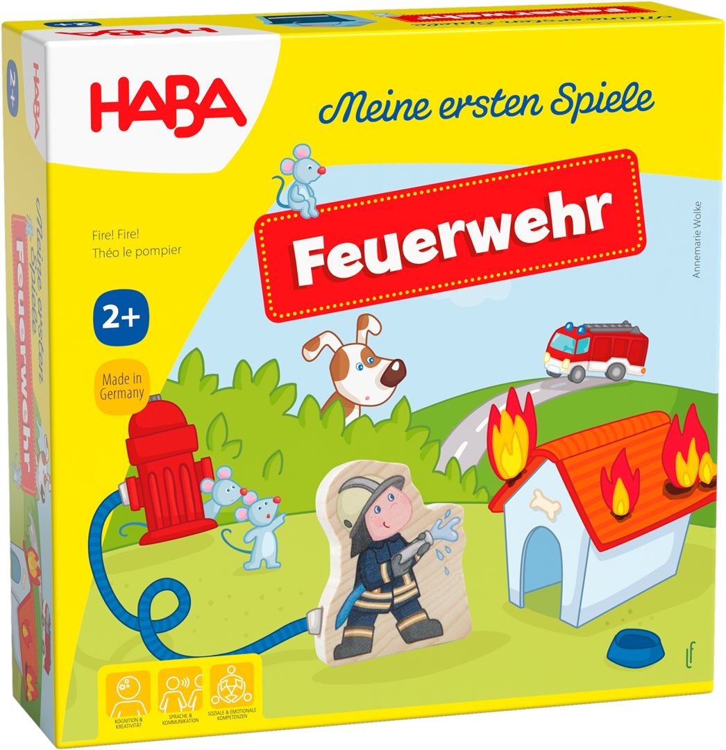 Gesellschaftsspiel HABA Meine ersten Spiele - Feuerwehr