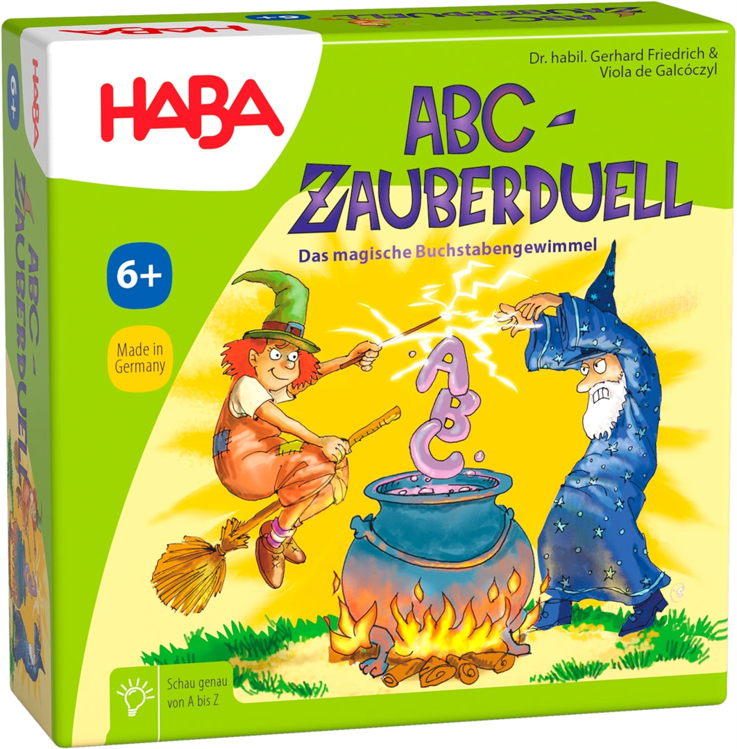 Gesellschaftsspiel HABA ABC-Zauberduell