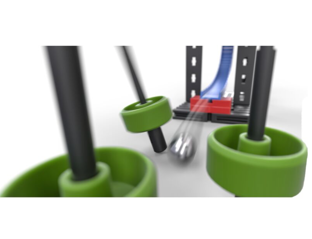 Technisches Bauen fischertechnik Ping Pong Bowling