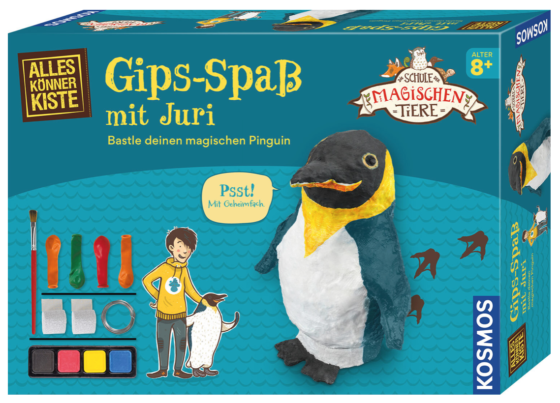 Basteln KOSMOS Die Schule der magischen Tiere - Gips-Spaß mit Juri