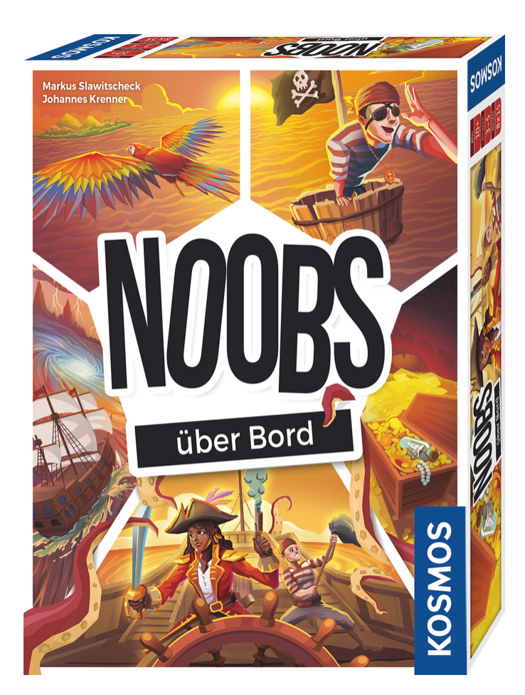 Gesellschaftsspiel KOSMOS Noobs - Über Bord