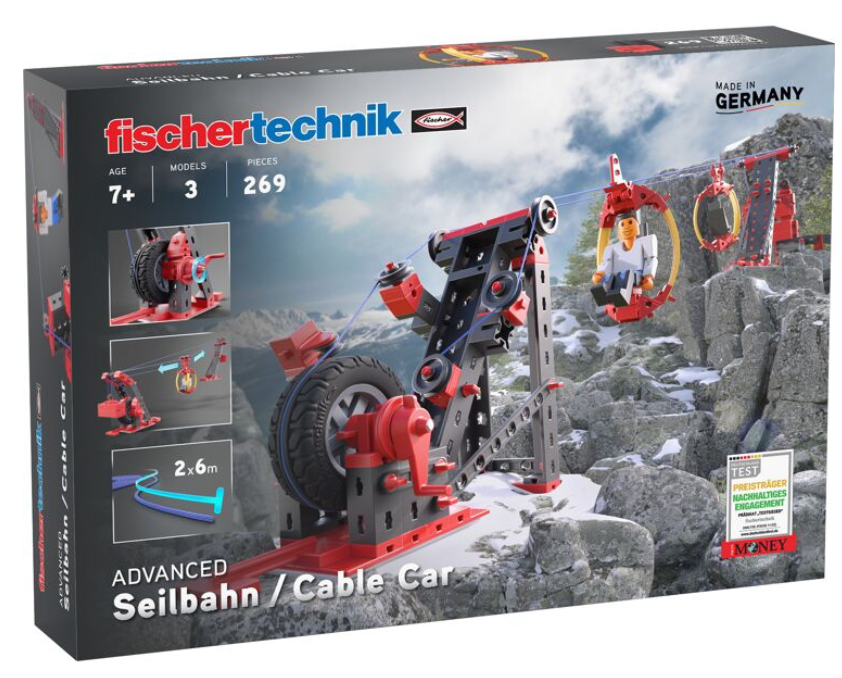 Technisches Bauen fischertechnik Seilbahn