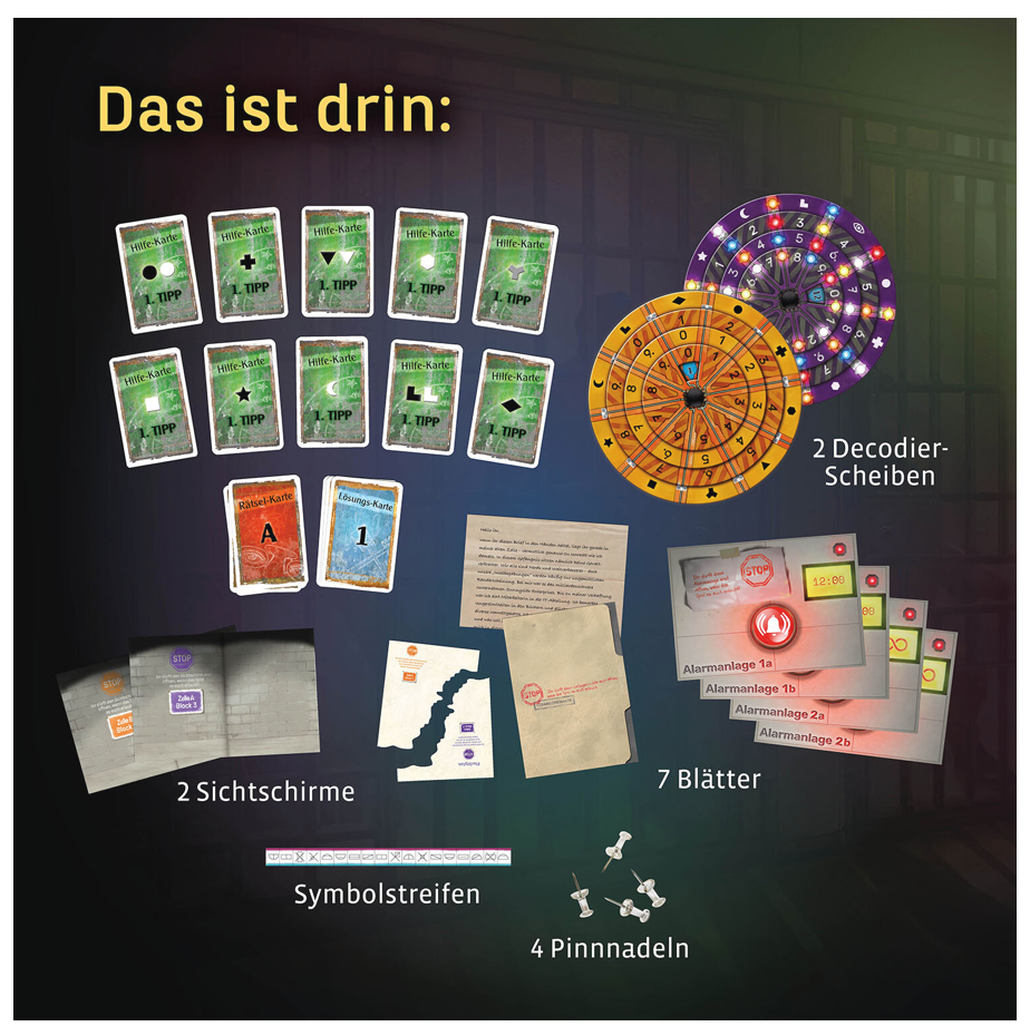 Rätselspiel KOSMOS EXIT® Das Spiel - Der Gefägnisausbruch