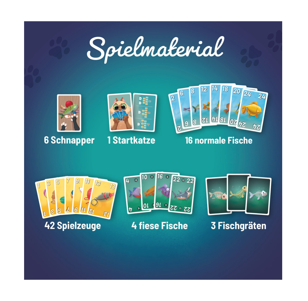 Kartenspiel KOSMOS Kartenspiel Fisch & Flausch