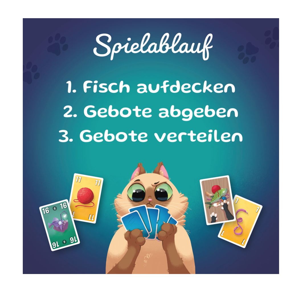 Kartenspiel KOSMOS Kartenspiel Fisch & Flausch