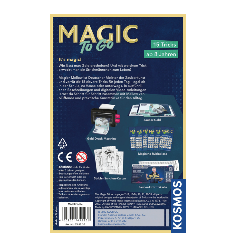 Zaubern KOSMOS MAGIC to go