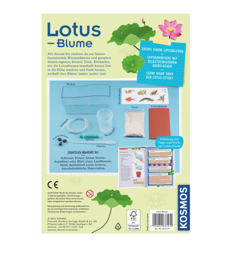 Biologie KOSMOS Lotus-Blume