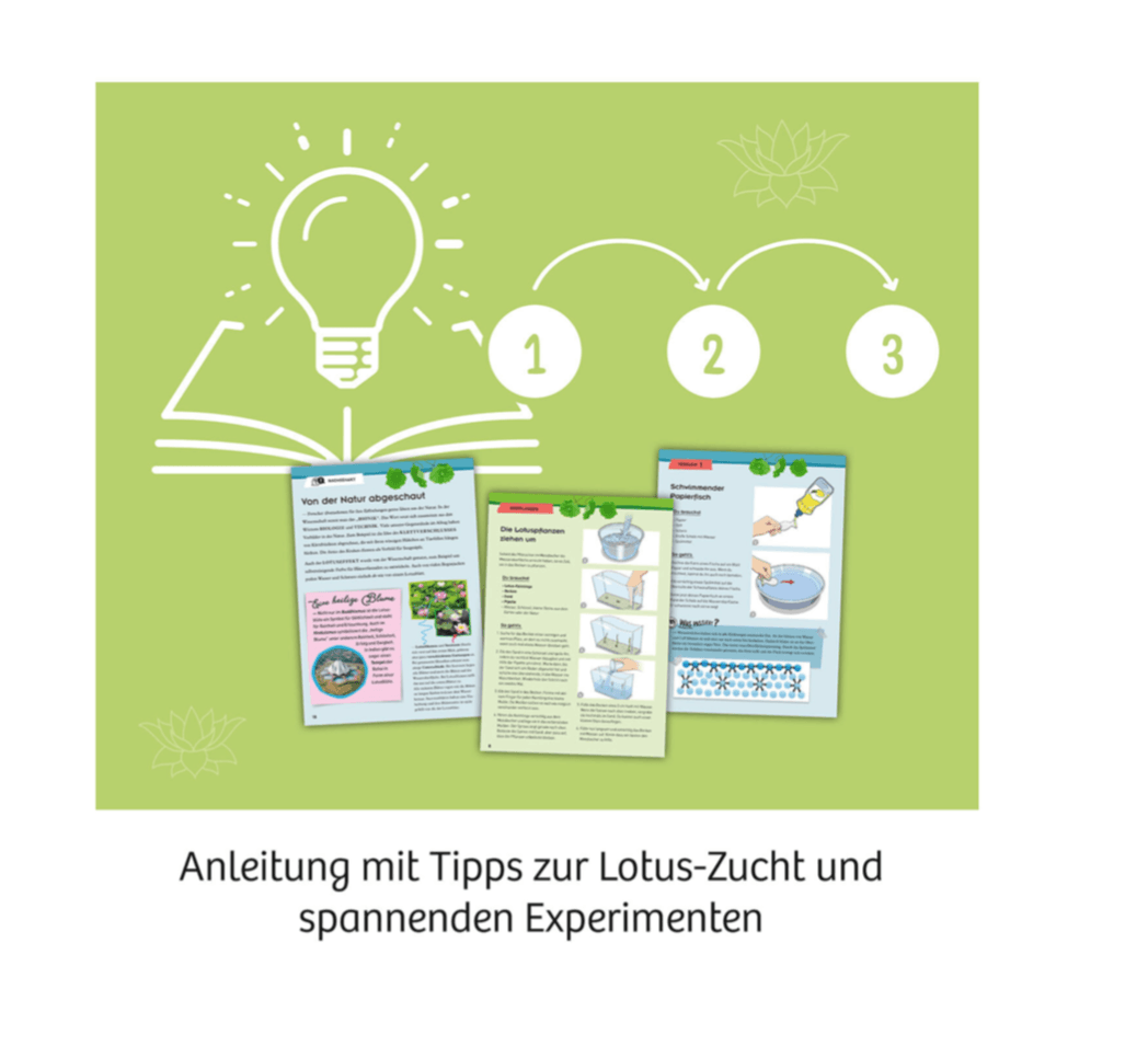 Biologie KOSMOS Lotus-Blume