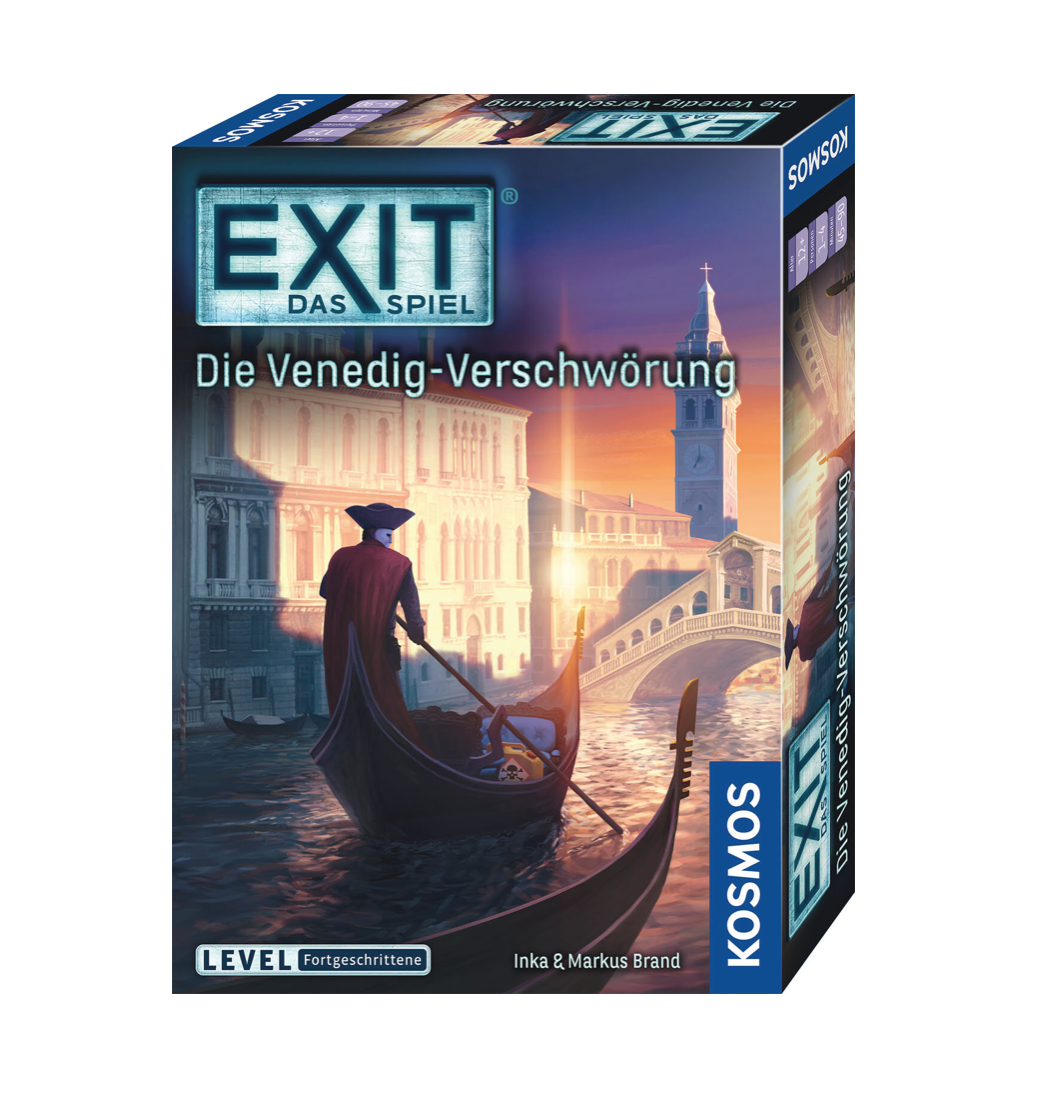 Rätselspiel KOSMOS EXIT® - Das Spiel: Die Venedig-Verschwörung