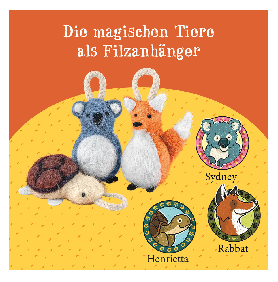 Basteln KOSMOS Die Schule der magischen Tiere - Tiere filzen