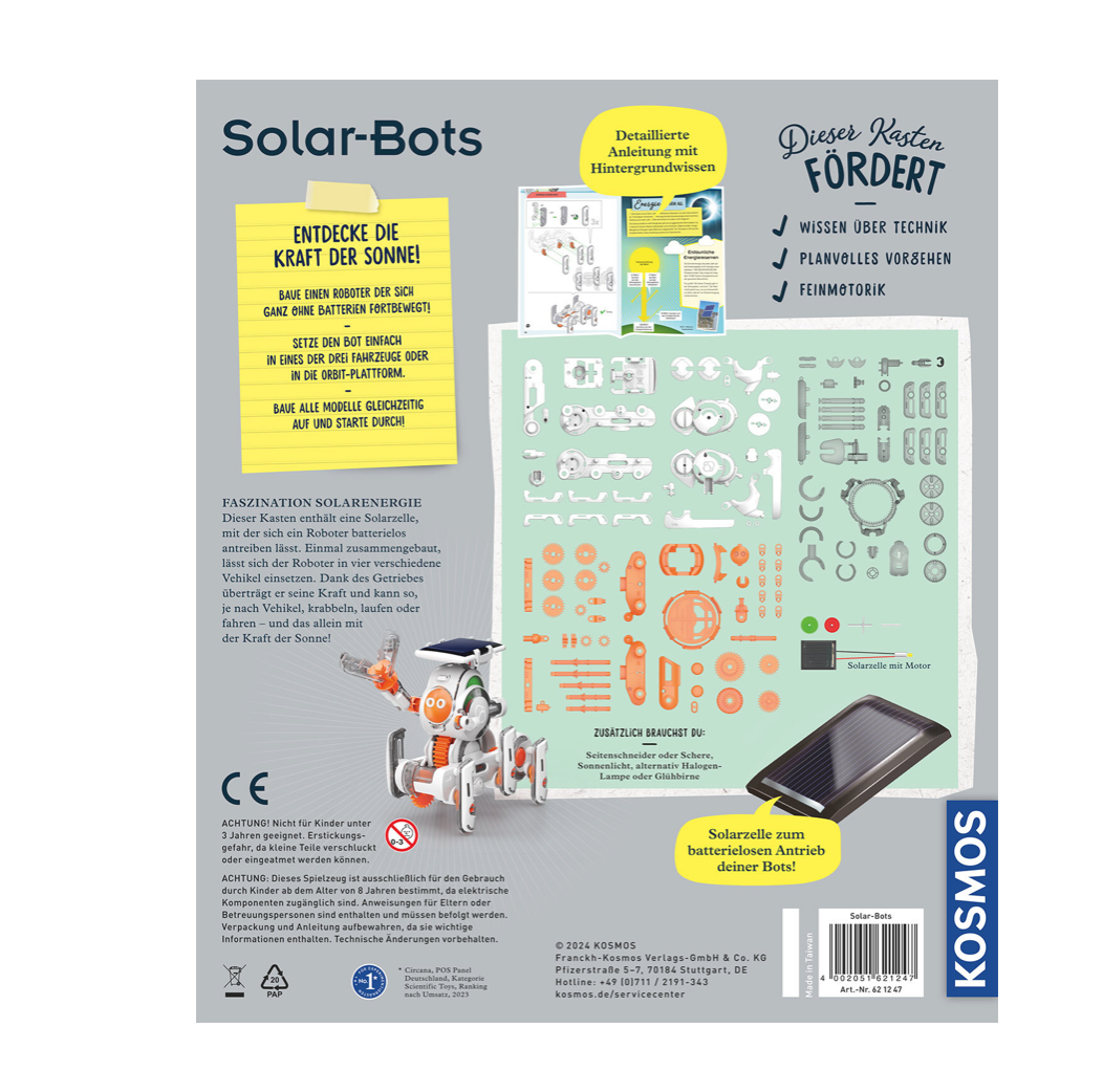 Experiment KOSMOS Solar Bots