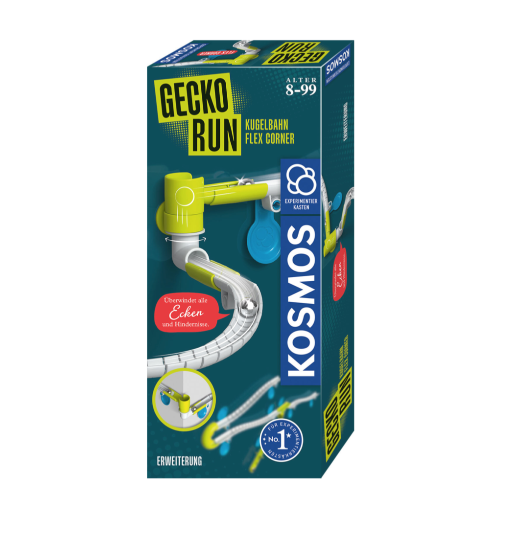Kugelbahn KOSMOS Gecko Run - Flex Corner-Erweiterung