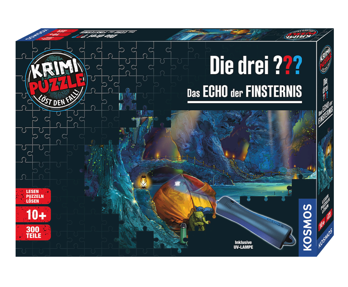 Puzzle KOSMOS Krimipuzzle ??? - Das Echo der Finsternis (300 Teile)