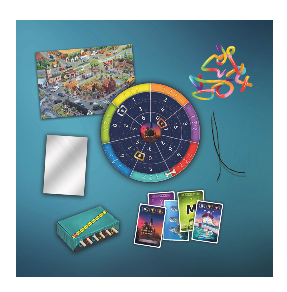 Rätselspiel KOSMOS EXIT Das Spiel Family: Schloss Gemeinstein / Candyland