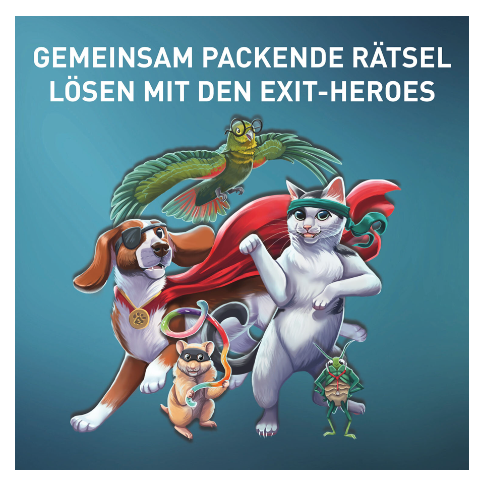 Rätselspiel KOSMOS EXIT Das Spiel Family: Schloss Gemeinstein / Candyland