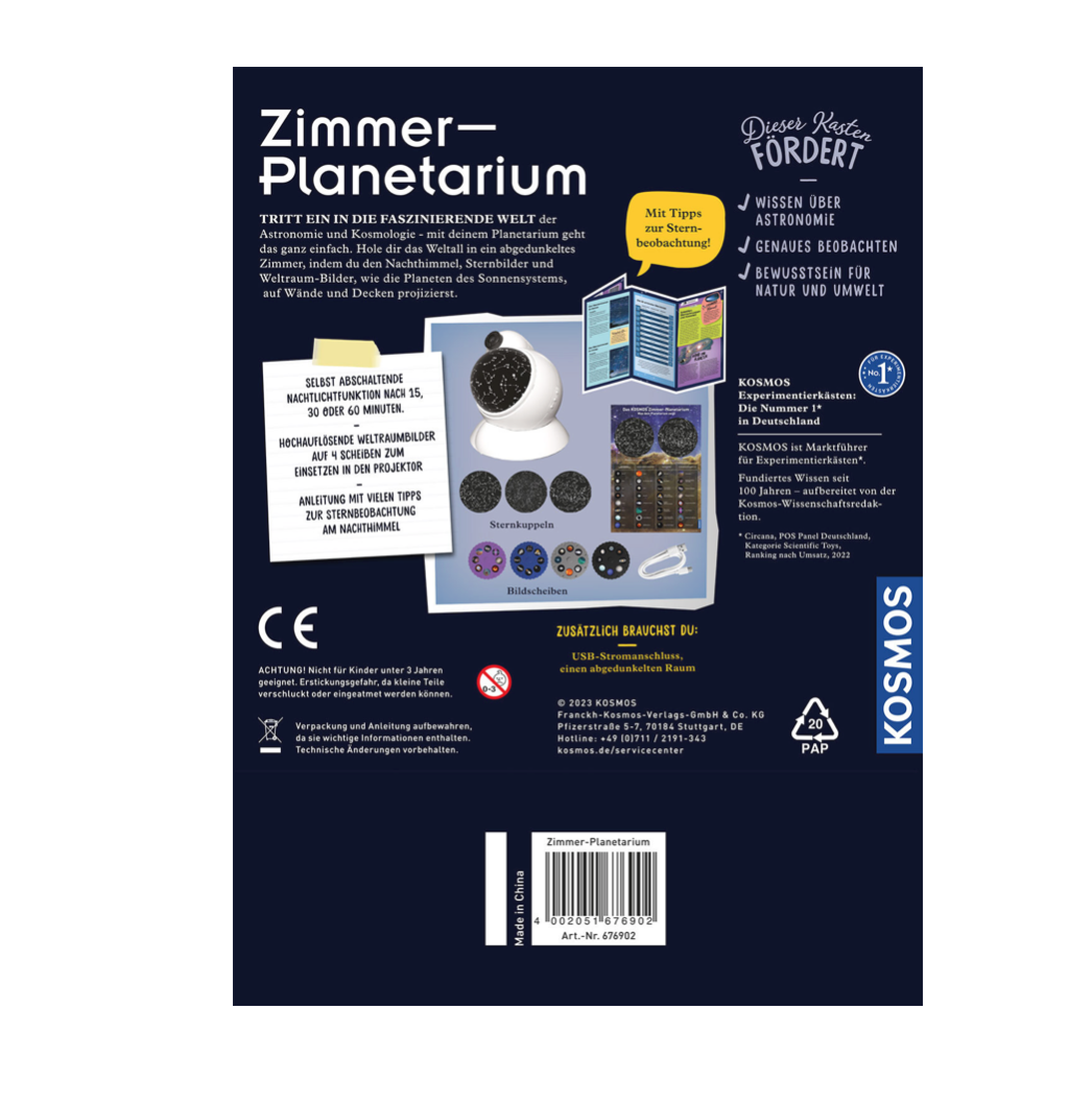 Physik KOSMOS Zimmer-Planetarium