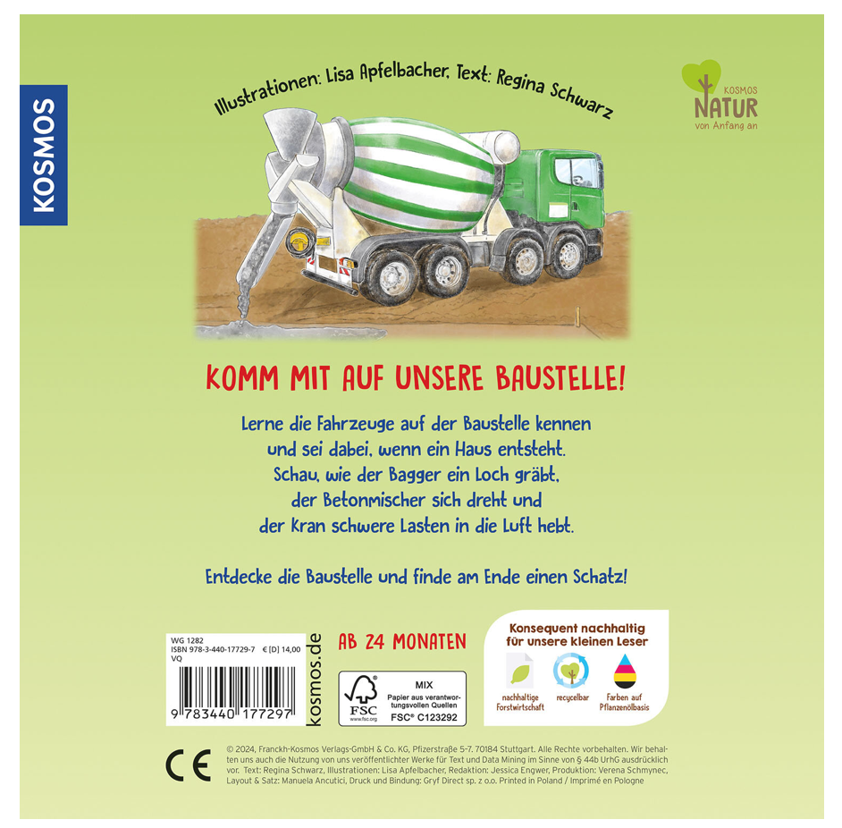 Sachbuch KOSMOS Guck mal unsere Baustelle