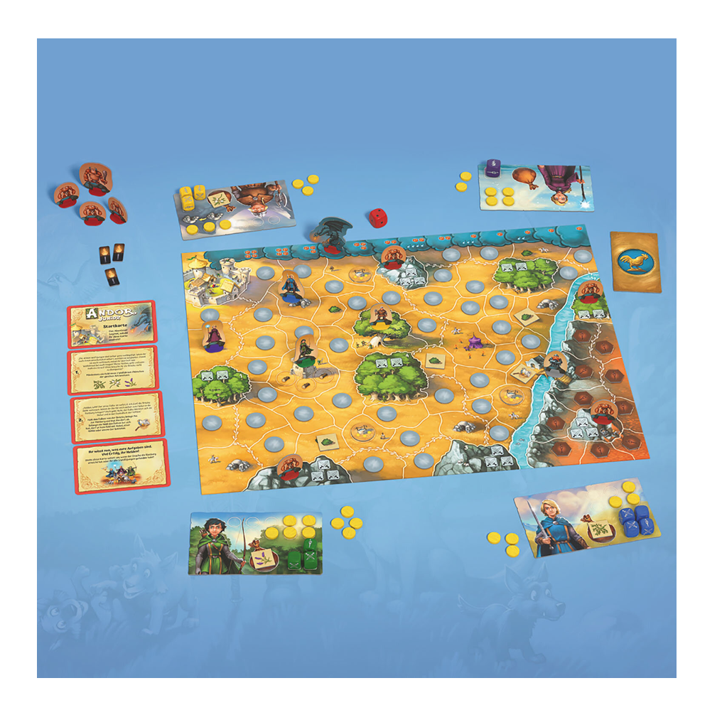 Gesellschaftsspiel KOSMOS Andor Junior