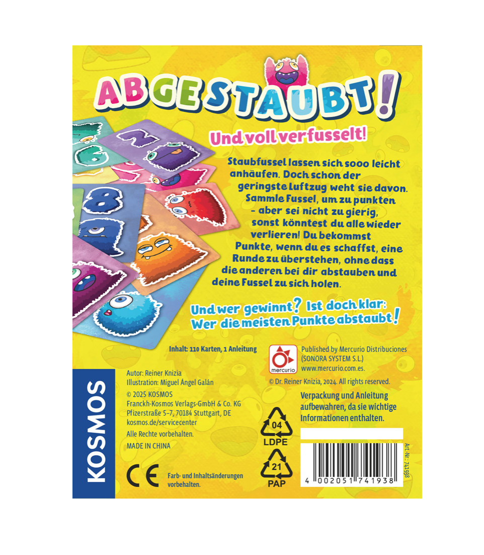 Kartenspiel KOSMOS Abgestaubt!