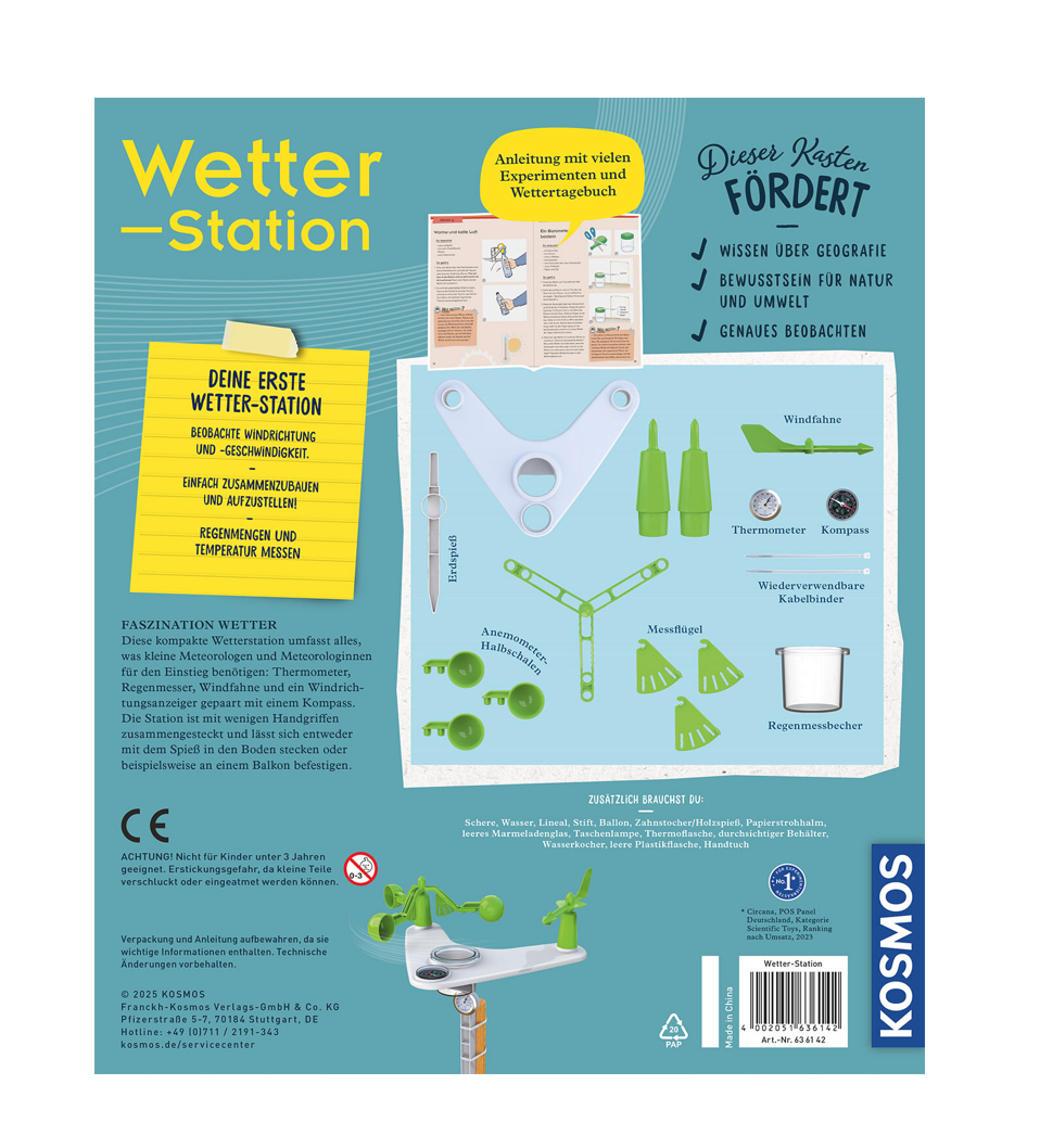 Biologie KOSMOS Wetterstation