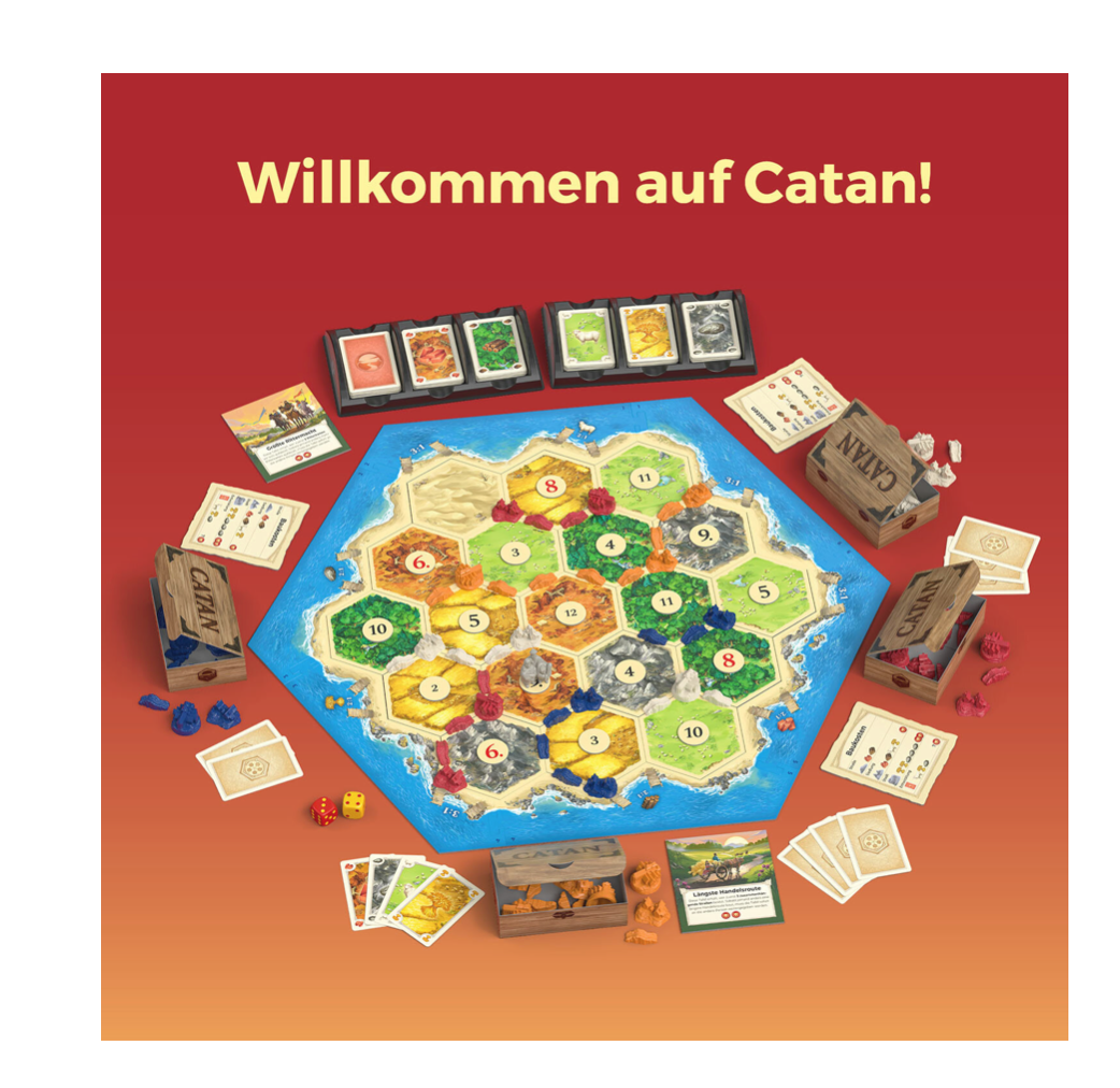 Gesellschaftsspiel KOSMOS Catan - Das Spiel (Neuauflage)