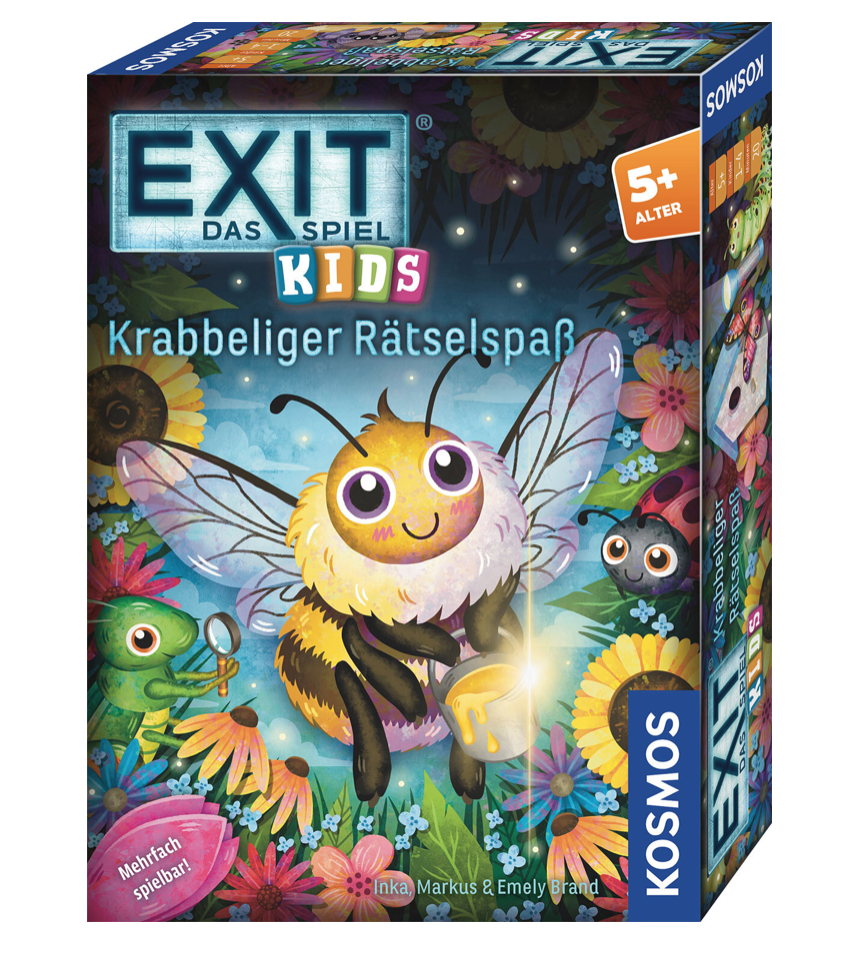 Rätselspiel KOSMOS EXIT® - Das Spiel - Kids: Krabbeliger Rätselspafß