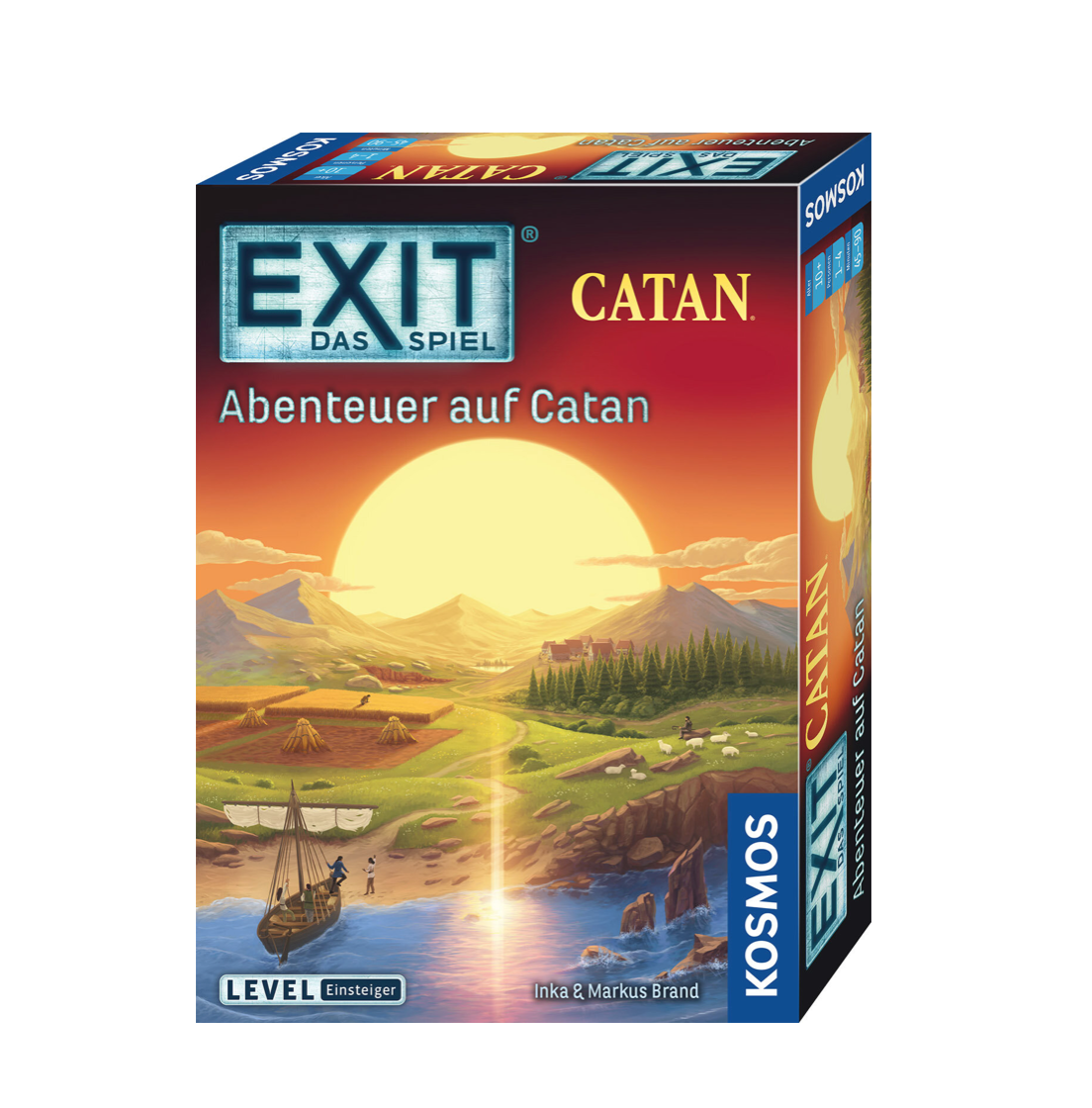 Rätselspiel KOSMOS EXIT® - Das Spiel: Abenteuer auf Catan