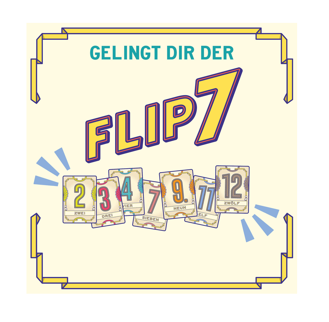 Gesellschaftsspiel KOSMOS Flip 7