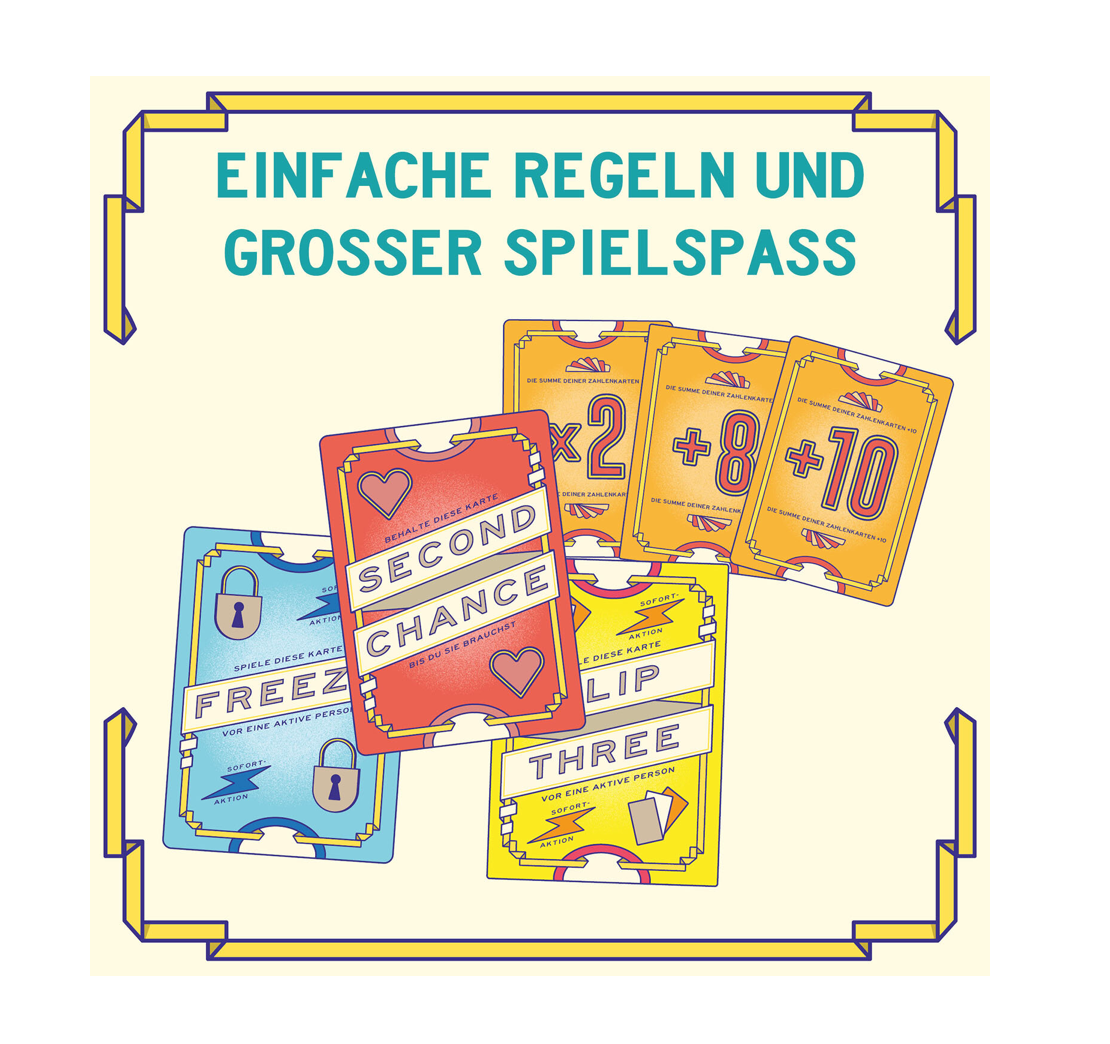 Gesellschaftsspiel KOSMOS Flip 7