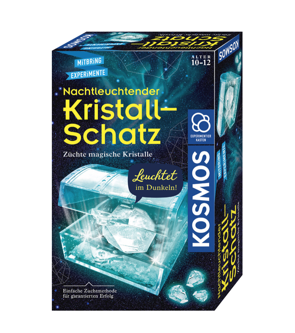 Experiment KOSMOS Nachtleuchtender Kristall-Schatz