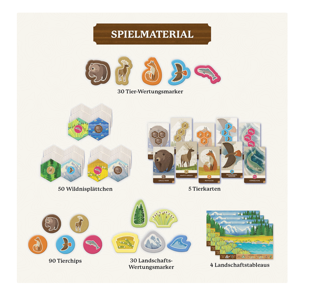 Gesellschaftsspiel KOSMOS Cascadia Junior