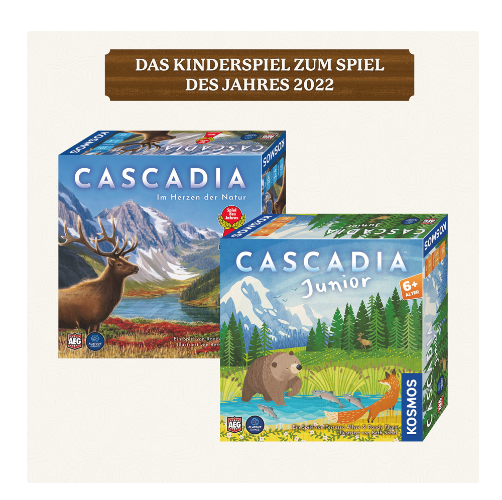 Gesellschaftsspiel KOSMOS Cascadia Junior