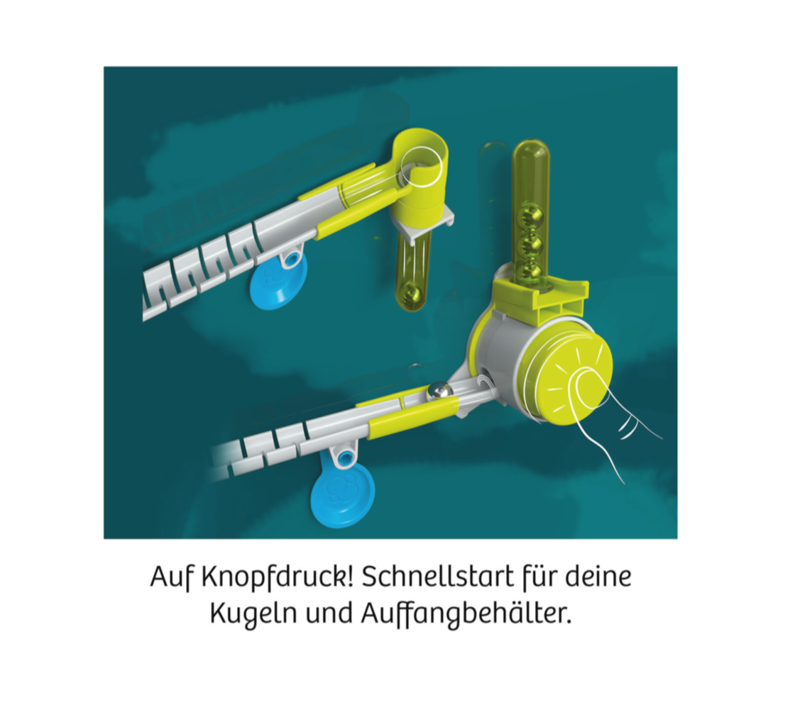 Kugelbahn KOSMOS Gecko Run - Action Starter - Erweiterung