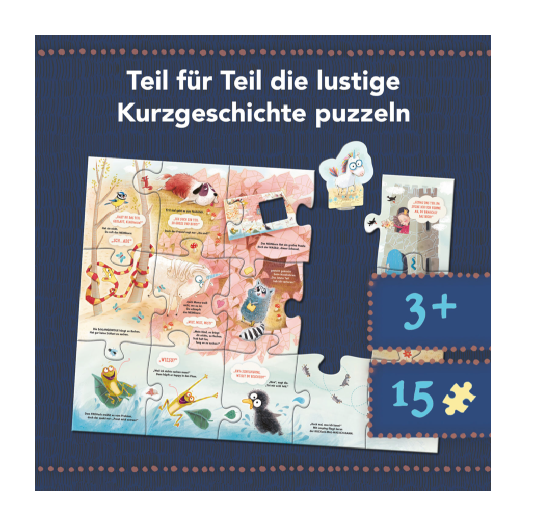 Puzzle KOSMOS Mein erstes Story-Puzzle: Das NEINhorn
