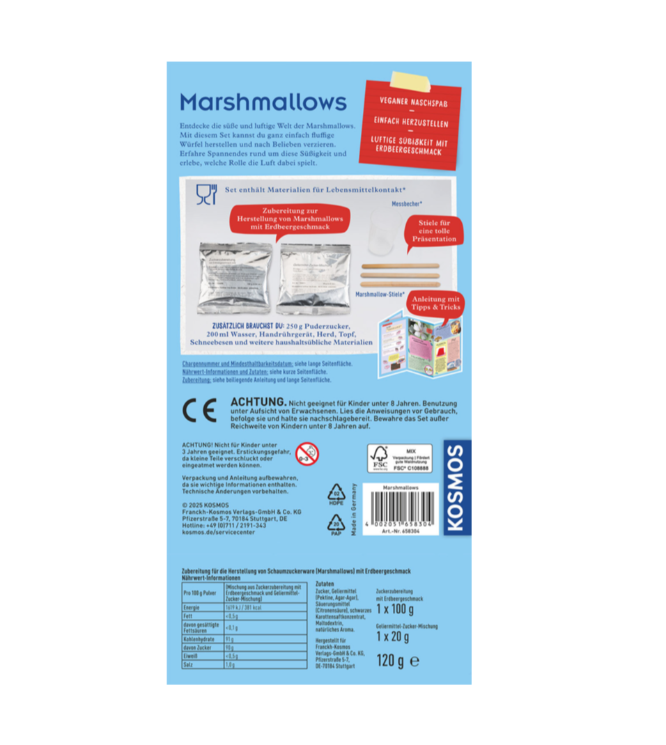 Chemie KOSMOS Marshmallows
