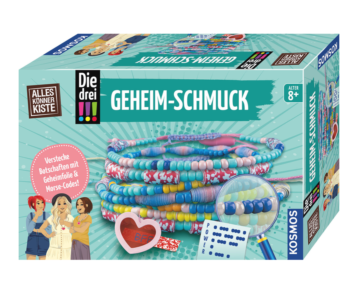 Basteln KOSMOS Drei !!! Geheimschmuck
