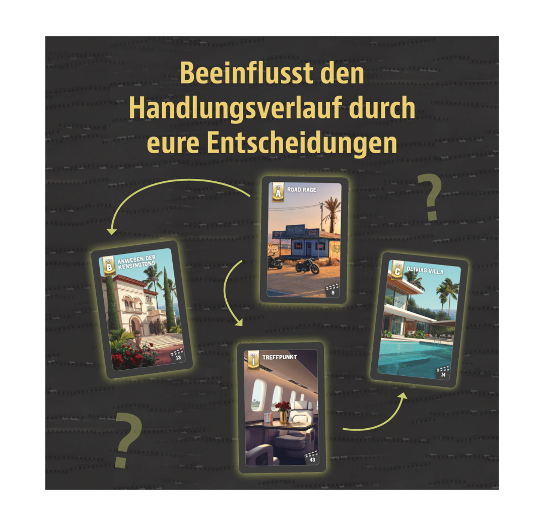 Rätselspiel KOSMOS Masters of crime - Hollywood