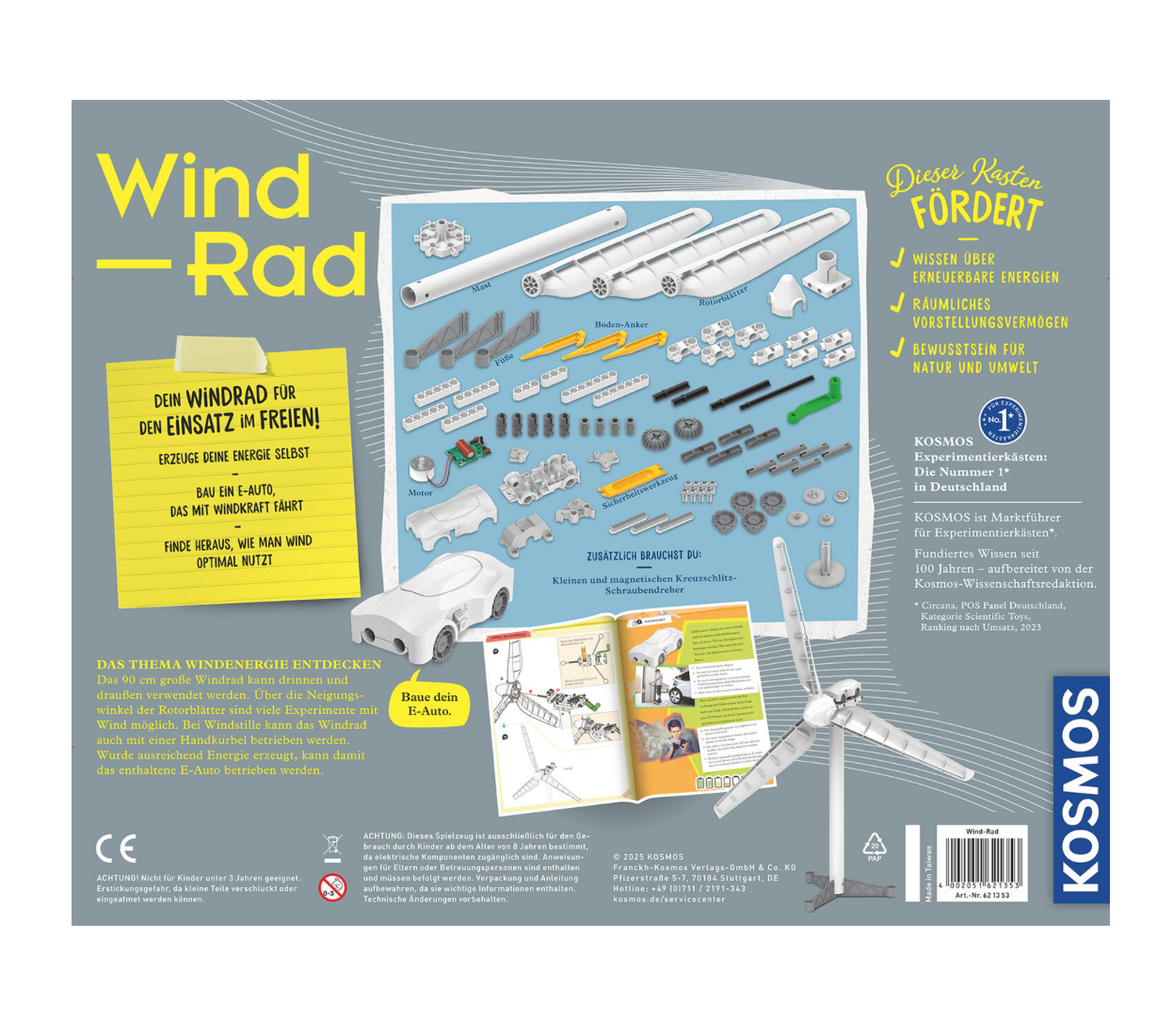 Physik KOSMOS Windrad
