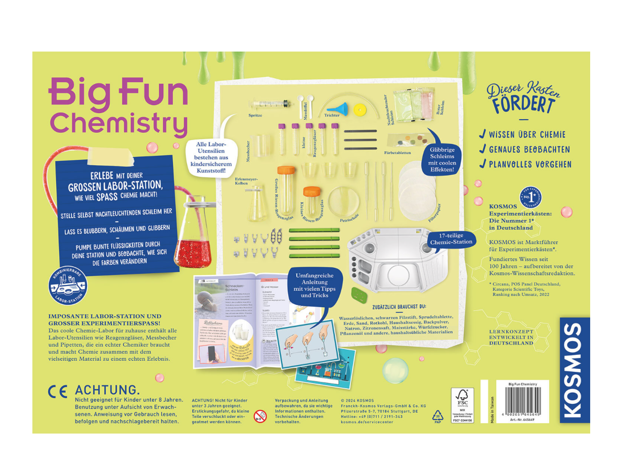 Chemie KOSMOS Big Fun Chemistry