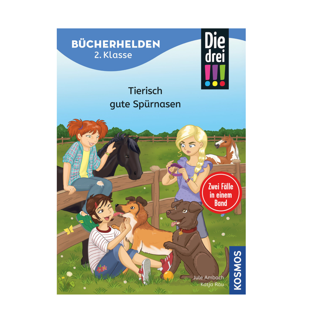 Buch KOSMOS Die drei !!! ⎮ Bücherhelden 2. Klasse | Doppelband: Tierisch gute Spürnasen