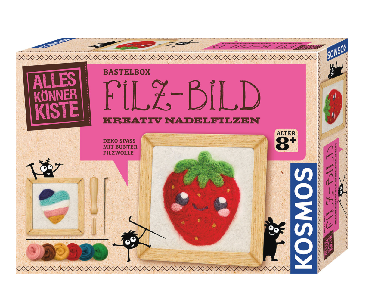 Basteln KOSMOS Filz-Bild