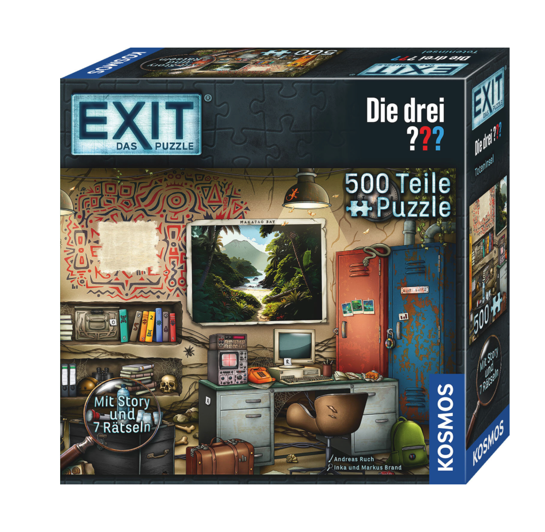 Rätselspiel KOSMOS EXIT - Das Puzzle: Die drei ???: Toteninsel